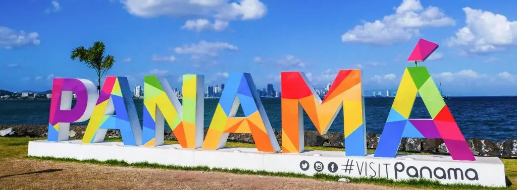colorful Panama letters
